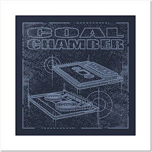 Coal Chamber Technical Drawing Posters and Art